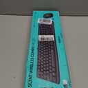 Logitech MK295 Wireless Mouse & Keyboard Combo with SilentTouch Technology, Full Numpad, Advanced Optical Tracking, Lag-Free Wireless, 90% Less Noise - Graphite