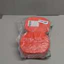 ISSEVE 12Pcs/Set Nesting Silicone Food Storage Containers with Lids, BPA Free Reusable Meal Prep Silicone Containers Airtight, Freezer Dishwasher Safe (33.8oz, 20oz, 10oz, 6.7oz, 1.3oz) (Red)