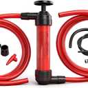 HORUSDY Multi-Use Siphon Fuel Transfer Pump Kit for Gas Oil and Liquids