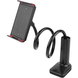 360Degree Rotatable Guitar Phone Stand Plastic Clip Holder for Home Use Skid Design Supports and Devices for Music and Video Enjoyment Black