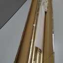 1 1/8” Diameter Heavy Duty Curtain Rods 144-240" for Windows, Brushed Gold