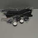 Garland Hanger for Front Door Frame - 26.77'' to 89.37'' Length, Heavy-Duty Stainless Steel Telescoping Rod, Multi-Use Tension Rod Garland Holder for Holiday Christmas & Halloween Decorations