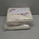 20x10ft Wrinkle Free Ivory Backdrop Curtain for Parties Soft Fabric Drapes Wedding Ivory Curtain Backdrop for Birthday Party Decorations Background for Photography 5x10ft,4 Panels