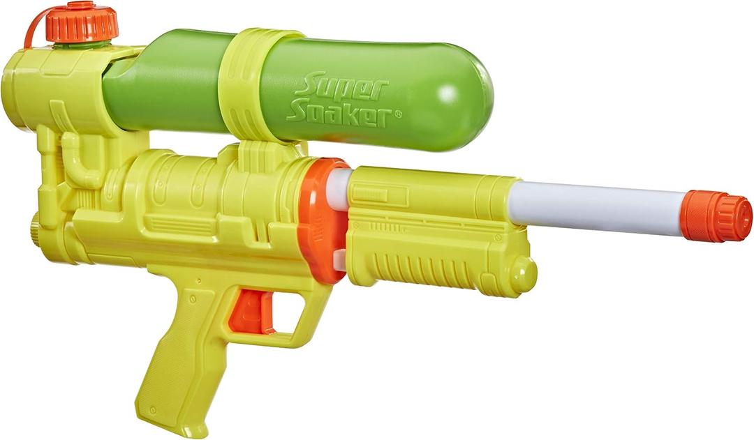 Nerf Super Soaker XP50-AP Water Blaster, the Tank is Made from Recycled Plastic, Cool Retro Design, Spray Attack with Compressed air, Medium