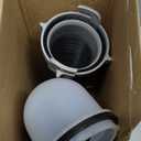 Camco RV Sewer Kit - Features Pre-Attached Fittings, a 10-Foot Sewer Hose, Translucent Sewer Elbow with 4-in-1 Adapter, and More