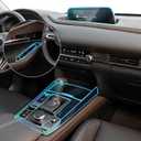 for 2020-2025 Mazda CX30 PPF Precut 8.5Mil Car Paint Protective Film TPU HD Film Scratch Protector Interior Accessories (Automatic Full Set 14Pcs)