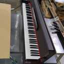 WENCAI 88 Key Electric Piano Velocity-Sensitive Keyboard, 88 Keys Home Upright Digital Pianos, Wooden Electronic Piano for Beginner Adult with 3 Pedals, Supports USB-MIDI/Wireless Connect, Black