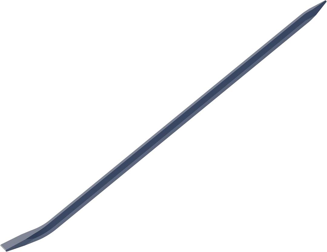 Hexagonal Connecting Bar Sleever Line-Up Bar 36"(900mm) Steel Crowbar for Prying and Aligning with Chisel End, Mn Steel (36 Inch)