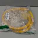 60" Flex Gas Line, Gas Dryer Connector Kit, Stove/Water Heater/Dryer Gas Line with Connectors 1/2" MIP 1/2"FIP 3/4"MIP, 5/8 in.OD(1/2 in. IDCoated Corrugated Stainless Steel Tubing