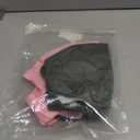 2 Pack Shower Caps for Women, Reusable Waterproof Shower Cap with Elastic Band, Thickened Waterproof Fabric Shower Bonnet for Braids, Long Hair (Pink and Green)