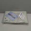 H.VERSAILTEX Linen Look 100% Blackout Curtains 84 Inches Long for Bedroom Full Light Blocking Rod Pocket 42 Inches Wide Linen Textured Thick Window Curtain Drapes with White Backing, Sage, 2 Panels