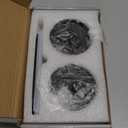 2 PACK 14 Oz Leak Splash Proof Lid, 14 Oz Tumbler Detachable Flip Straw Lid Replacement Accessories, Reusable Spill Proof Screw on Flip Straw Tumbler Cover (Black)