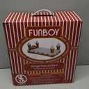 FUNBOY Kids Gingerbread House Holiday Sleepover Travel Bed & Air Mattress. Perfect for Sleepovers. Includes Carrying Storage Bag, Twin