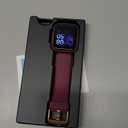 Fitness Tracker Watch with Heart Rate Monitor, Large Screen Activity Tracker with Pedometer, Sleep Monitor, Calories & Step Counter, 5ATM Waterproof Smart Watch for Women Men Fitness Watch for Sports (Purple)