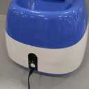 Automatic Ball Launcher for Dogs, 40-80Ft Distance Dog Ball Thrower Launcher, Rechargeable Automatic Dog Balls Launchers with 4 Balls (2.5"), Remote Control Thrower for Medium/Large Dogs (Blue)