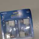 Night Light with Glass Block Shade and On/Off Switch 4W Bulb (4 Pack)