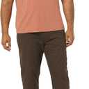 Amazon Essentials Men's 5-Pocket Comfort Stretch Chino Pants (Brown)
