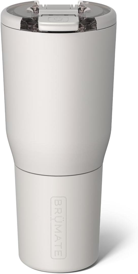 BrMate Nav 35oz 100% Leak Proof Insulated Travel Tumbler with Magnetic BevLock Lid - Double Wall Cup-Holder Friendly Stainless Steel Mug (Dune)