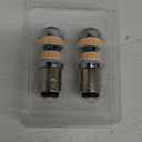 AUXITO Upgraded 1157 LED Bulb Amber Yellow 400% Super Bright 2057 2357 7528 BAY15D LED Replacement Light Kit for Front Rear Turn Signal Light Blinker Parking DRL Tail Lights, Pack of 2 (1157/2357)