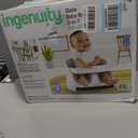 Ingenuity Baby Base 2-in-1 Booster Feeding and Floor Seat with Self-Storing Tray - Slate
