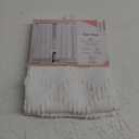 54×36 Cafe Tier Curtain White