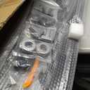 Front Grill Compatible With 4Runner 2006-2009 Matte Black Front Bumper Grille With Accessories/Letters/Amber Light Up