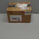 Nefish 5 Inch Heavy Duty Casters Wheels, Industrial Grade Thermoplastic Rubber Casters with Brake 3500 LBS, Ball Bearing Plate Swivel Castors Set of 4, Casters Wheels for Equipment, Cart, Workbench