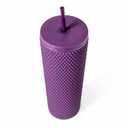 Manna Studded Tumbler 24 oz Purple