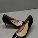 Women's Pointed Toe Stiletto High Heel Pumps 3.15IN Slip-On Party Wedding Evening Shoes (Black Nude Bottom) US 8.5