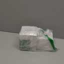 R FLORY 2 Pack Qtip Holder Glass Apothecary Jars with Lids Bathroom Storage Organizer for Cotton Swabs, Balls, Pads, Floss Picks, Vanity Storage Containers for Makeup, Candy, Jewelry (10+24oz, Dazzle)