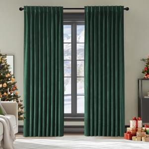 50"/108" Curtains 2 Pack Green