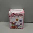 windpaint Toys for Girls 3 4 5 6 7 8 9 10 Years Old, DIY Craft Kits for Kids, Fabric Flower Bouquets for Girls Gifts, Educational Learning Detective Toys for Toddler Kids,Birthdays Gifts (Purple) (Pink)