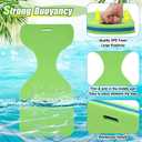 3 x MiniInflat 1 Pcs Foam Water Saddle Float Pool Lake, Green, 
Size	approx. 34 x 16.5 x 1.3 inches/ 86 x 42 x 3.3 cm
Color	Green