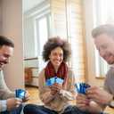 Dive Deeper 300 Icebreaker Cards Conversation Starter Talking Cards Family Edition Table Talk Team Building Games Connect Deeper with Each Other for Family Dinner Corporate Friend Stranger Game Night