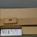 KAMANINA Curtain Rods for Windows 48 to 84 Inch, Gold Heavy Duty Curtain Rod Adjustable, 7/8 Inch Single Decorative Drapery Rod 32 to 86 Inch(2.6-7.1Ft), Netted Texture End