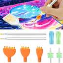 Vacuum Diamond Painting Pen Replacement Kit  2 Replacement Diamond Pens with Filters & Multiplacers (3/5/7 Heads)  Compatible with Most Vacuum Pens  Diamond Art Accessories