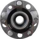 PAROD Pair 512333 Rear Wheel Bearing & Hub Assembly Compatible with 2007-2017 Jeep Compass, 2007-2017 Patriot, 2007-2008 Dodge Caliber 4WD/AWD