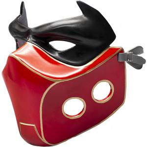 Evere Red Hood Mask Jason Todd Cosplay Helmet Durable Resin Cosplay Prop Halloween Costume Accessory