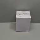 14 Pcs White Christmas Village Sets Wooden Houses Blocks Mini Pine Trees Christmas Town Village Decor for Winter Holiday Tiered Tray Fireplace Mantel Window Table Centerpieces