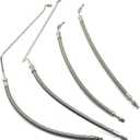 Trim Tilt Hydraulic Ram Cylinder Hose Kit For Mercruiser Alpha One with Trim Cylinder(15-9/16") & Bravo 1 2 3 X, 9B-104 & 9B-121 Trim Cylinders, Replace # 32-99904Q 32-864589 32-864588