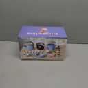 Bruvoalon 32Pcs Kids Play Kitchen Toys Set, Toddlers Pretend Cooking Playset Acccessories with Pots Pans, Utensils Cookware, Foods, Canned Veges, Learning Gift for Kids Girls Boys (Pink)