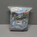 EZ Moms 10 Packs Reusable Potty Training Underwear for Boys Double Absorption Toddler Training Pants 5T-6T High Waist Dinosaur Toddler Boys Size 6 Underwear Kid Confident Pee Pants with a Laundry Bag