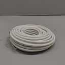 G-PLUG 50FT RG6 Coaxial Cable Connectors Set - High-Speed Internet, Broadband and Digital TV Aerial, Satellite Sky Cable Extension- Weather-Sealed Double Rubber O-Ring and Compression Connectors White