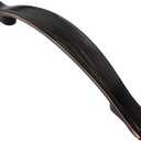 Alzassbg 10 Pack Oil Rubbed Bronze Cabinet Pulls, 3-3/4 Inch(96mm) Hole Centers Cabinet Handles Arch Kitchen Hardware for Cabinets and Drawer AL3028ORB