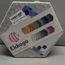 Acoustic Panels 12-Pack Soundproof Wall Panels 12"X10.4"X0.4" Sound Panels High Density Sound Dampening Panels - [Smoky White Hexagon]