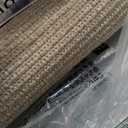 EARTHALL Washable Runner Rug 2x10 Ft Non Slip Runners for Hallways Long Cotton Rubber Backed Kitchen Runner Braided Indoor Floor Carpet Runners for Entryway, Hallway, Kitchen, Send/Beige