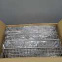 Orgneas Freezer Organizer Bins Metal Wire Storage Baskets for Upright Refrigerator Chest Freezer, Kitchen Pantry Storage and Organization for Fruit Vegetable Soda Cans Toys and Snacks, Set of 4