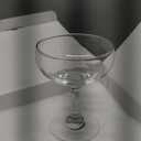 Coupe Glasses Set of 4-5 oz / 150 ml Premium Crystal Champagne Coupe Glass, Pure Clear Cocktail Glasses for Champagne, Espresso, Margarita, Manhattan - Elegant Bar Accessories & Housewarming Gifts