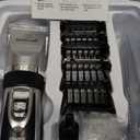 oneisall Dog Clipper Low Noise, Dog Grooming Kit with Rechargeable, Pet Shaver Cordless Electric Quiet Hair Clipper Set for Dogs Cats PetsGold