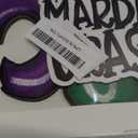 Large Mardi Gras Cutouts Decorations Cardboard Cutout  1 Pack